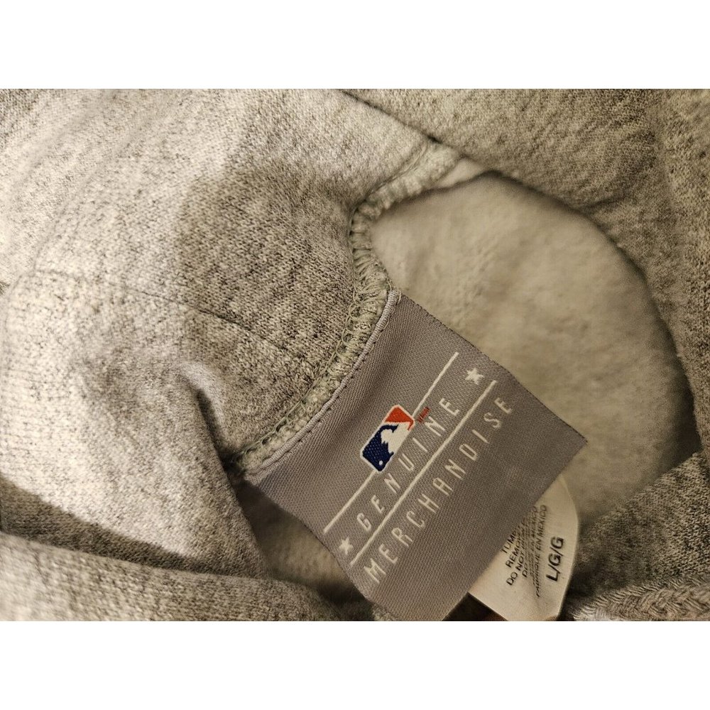 Tampa Bay Rays Mlb Gray Hoodie Sweatshirt Mens Size L Gray - Picture 3 of 5